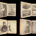 Harper’s Weekly – A Journal of Civilization – 1863 | Leather Bound, Profusely Illustrated