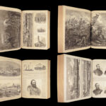 Harper’s Weekly – A Journal of Civilization – 1863 | Leather Bound, Profusely Illustrated