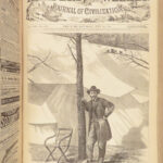 Harper’s Weekly – A Journal of Civilization – 1863 | Leather Bound, Profusely Illustrated