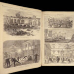Harper’s Weekly – A Journal of Civilization – 1863 | Leather Bound, Profusely Illustrated