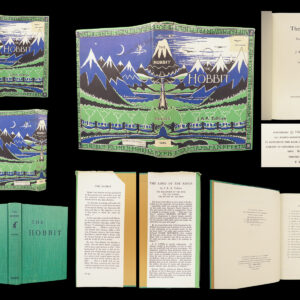 1966 The Hobbit JRR Tolkien Lord of Rings 38th printing + Maps + Original DJ