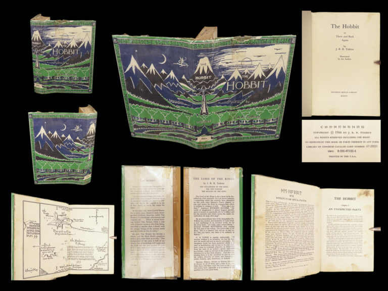 Image of 1966 The Hobbit 1st ed | J.R.R. Tolkien 40th printing + Maps + Original DJ