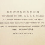 1966 The Hobbit  1st ed | J.R.R. Tolkien 40th printing + Maps + Original DJ