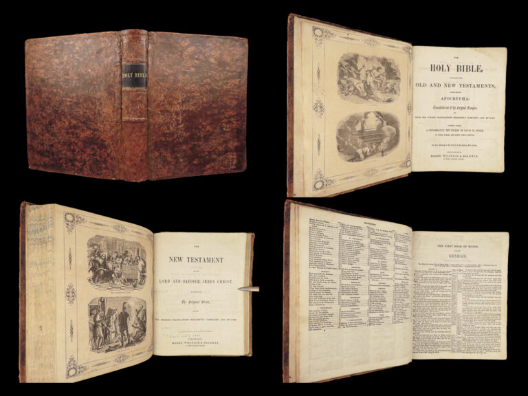 Image of The Holy Bible – 1859 | Pacific Northwest, Oregon Settlers Genealogy