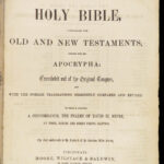 The Holy Bible – 1859 | Pacific Northwest, Oregon Settlers Genealogy