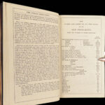 The Holy Bible – Oxford – 1861 | Velvet Binding, Brass Clasps, Gilt Edges