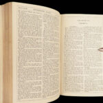 The Holy Bible – Oxford – 1861 | Velvet Binding, Brass Clasps, Gilt Edges