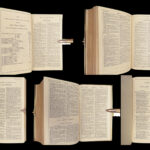 The Holy Bible – Oxford – 1861 | Velvet Binding, Brass Clasps, Gilt Edges