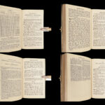 The Holy Bible – Oxford – 1861 | Velvet Binding, Brass Clasps, Gilt Edges
