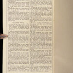 The Holy Bible – Oxford – 1861 | Velvet Binding, Brass Clasps, Gilt Edges