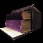 The Holy Bible – Oxford – 1861 | Velvet Binding, Brass Clasps, Gilt Edges