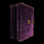 The Holy Bible – Oxford – 1861 | Velvet Binding, Brass Clasps, Gilt Edges