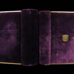 The Holy Bible – Oxford – 1861 | Velvet Binding, Brass Clasps, Gilt Edges