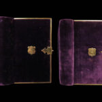 The Holy Bible – Oxford – 1861 | Velvet Binding, Brass Clasps, Gilt Edges