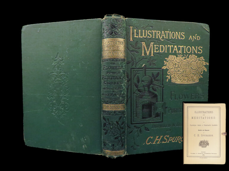 Image of Illustrations and Meditations – Spurgeon – 1883 | First Edition