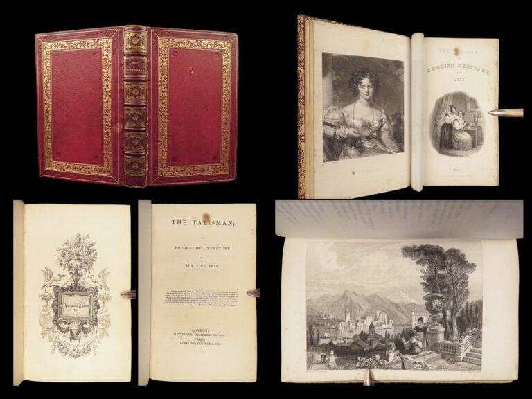 Image of The Talisman – Keepsake – 1832 | Literature Annual with Keats, Shelley, Coleridge