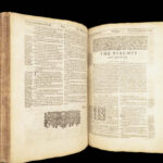 1611 King James Bible | 1st ed John SPEED New Testament Genealogy + MAP