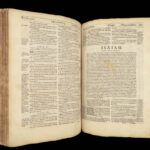 1611 King James Bible | 1st ed John SPEED New Testament Genealogy + MAP