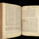 1611 King James Bible | 1st ed John SPEED New Testament Genealogy + MAP