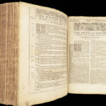 1611 King James Bible | 1st ed John SPEED New Testament Genealogy + MAP