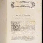 Le XVIIIe Siècle – Paul Lacroix – 1875  | Beautiful Gilt Leather Binding)