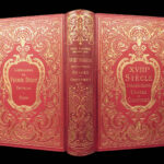 Le XVIIIe Siècle – Paul Lacroix – 1875  | Beautiful Gilt Leather Binding)