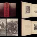 Les Misérables – Victor Hugo – 1865 | Brion-Illustrated, Hetzel Binding in Red Morocco