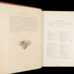 XVIIIe Siècle: Lettres, Sciences et Arts en France 1700–1789 – 1878 | Chromolithographs & Gilt Red Leather Binding