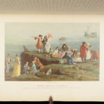XVIIIe Siècle: Lettres, Sciences et Arts en France 1700–1789 – 1878 | Chromolithographs & Gilt Red Leather Binding
