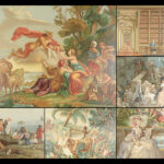 XVIIIe Siècle: Lettres, Sciences et Arts en France 1700–1789 – 1878 | Chromolithographs & Gilt Red Leather Binding