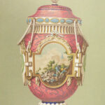 XVIIIe Siècle: Lettres, Sciences et Arts en France 1700–1789 – 1878 | Chromolithographs & Gilt Red Leather Binding