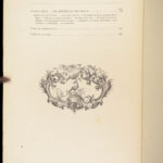 XVIIIe Siècle: Lettres, Sciences et Arts en France 1700–1789 – 1878 | Chromolithographs & Gilt Red Leather Binding