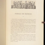 XVIIIe Siècle: Lettres, Sciences et Arts en France 1700–1789 – 1878 | Chromolithographs & Gilt Red Leather Binding