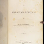 Life of Abraham Lincoln – J.G. Holland – 1866 | First Edition
