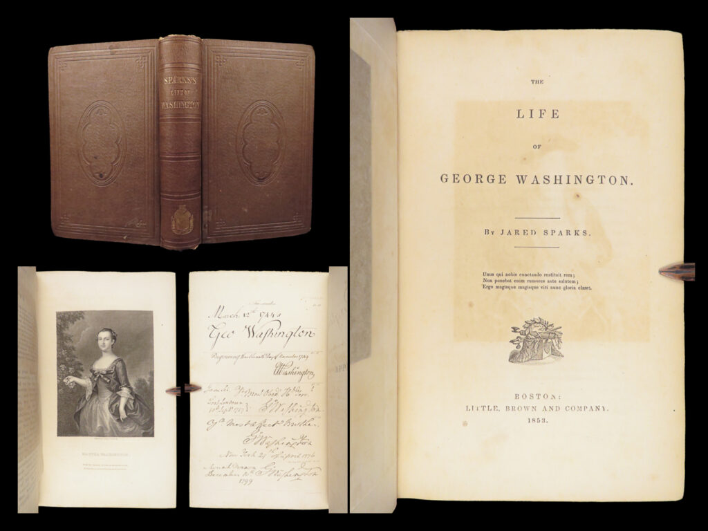 Life of george washington – jared sparks | previously unpublished manuscripts & records | <em>the life of george washington</em> by jared sparks condenses his earlier twelve-volume collection of the first u. S. President’s writings, integrating what were previously unpublished manuscripts and archival documents into a convenient single-volume edition.