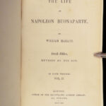 The Life of Napoleon Buonaparte – William Hazlitt – 1852 | Four-Part Set in Two Volumes