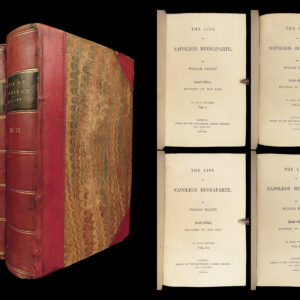 The Life of Napoleon Buonaparte – William Hazlitt – 1852 | Four-Part Set in Two Volumes