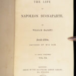 The Life of Napoleon Buonaparte – William Hazlitt – 1852 | Four-Part Set in Two Volumes