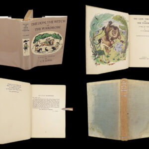 The Lion, the Witch and the Wardrobe – C.S. Lewis – 1950 | First UK Edition