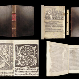 Lives of the Popes – Platina – 1518 | Venetian Fontaneto Post-Incunable