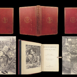 Through the Looking-Glass – Lewis Carroll – 1872 | First Edition in Original Cloth