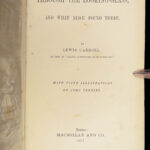 Through the Looking-Glass – Lewis Carroll – 1872 | First Edition in Original Cloth
