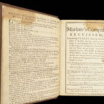 The Mariner’s Compass Rectified – Andrew Wakeley – 1763 | William Mountaine, Nautical Navigation