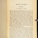 Mein Kampf – Adolf Hitler – 1939 | British First Unexpurgated English Edition
