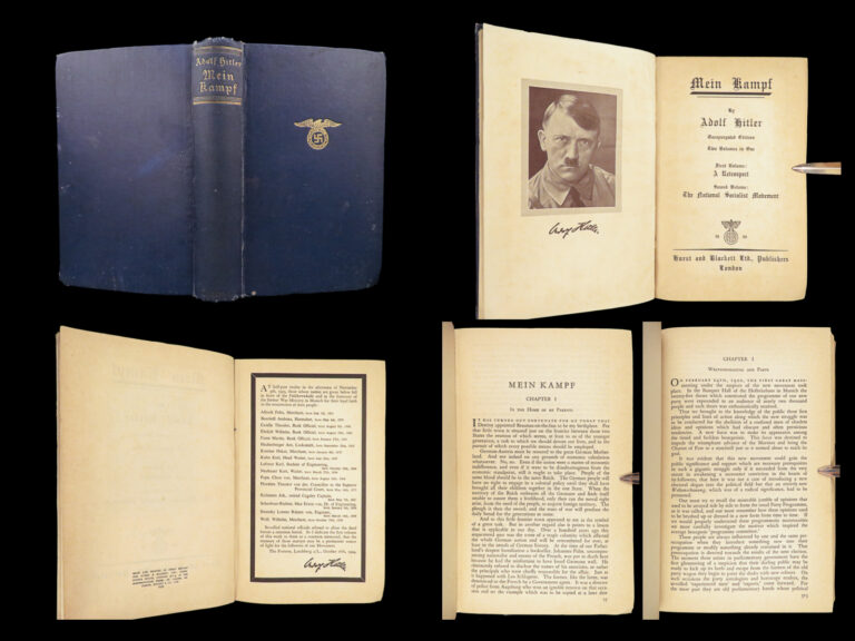 Image of Mein Kampf – Adolf Hitler – 1939 | British First Unexpurgated English Edition