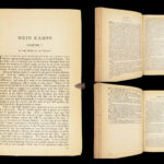Mein Kampf – Adolf Hitler – 1939 | British First Unexpurgated English Edition