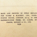 Mein Kampf – Adolf Hitler – 1939 | British First Unexpurgated English Edition