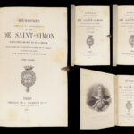 1856 Memoires of Louis Rouvroy Duke of Saint Simon | Socialism in France 20v