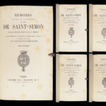 1856 Memoires of Louis Rouvroy Duke of Saint Simon | Socialism in France 20v