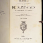 1856 Memoires of Louis Rouvroy Duke of Saint Simon | Socialism in France 20v